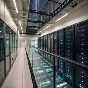 Why do data centers have only a single ground floor?