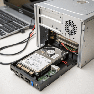 Why can't a server hard drive be used in a computer?