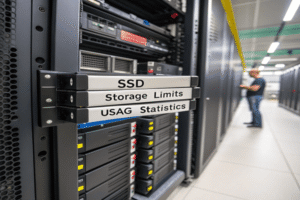 What kind of hard drives do servers use?