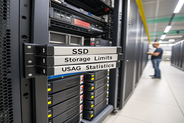What kind of hard drives do servers use?