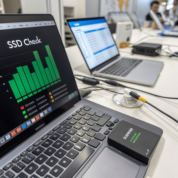 How to check the health of my external SSD?