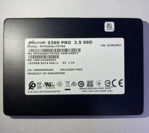 Brand New, Factory-Sealed Micron 5300 PRO 1.92TB SSD (MTFDDAK1T9TDS-1AW1ZABYY)