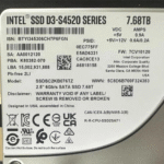 Intel S4520 7.68T SSD SATA D3-S4520 2.5″ Solid State Drive SSDSC2KB076TZ 6Gb/s-
